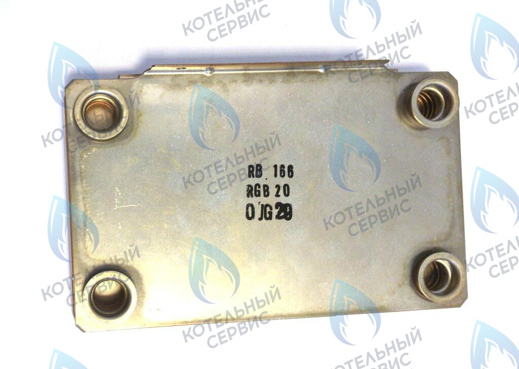 440003170 Теплообменник ГВС RINNAI SMF/DMF 166 (440016872) в Орле