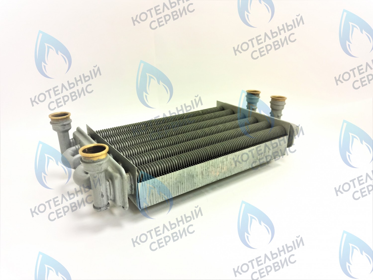 02-5003 Теплообменник битермический 24 кВт Polykraft Alpine Light (270мм) 515000031 в Орле