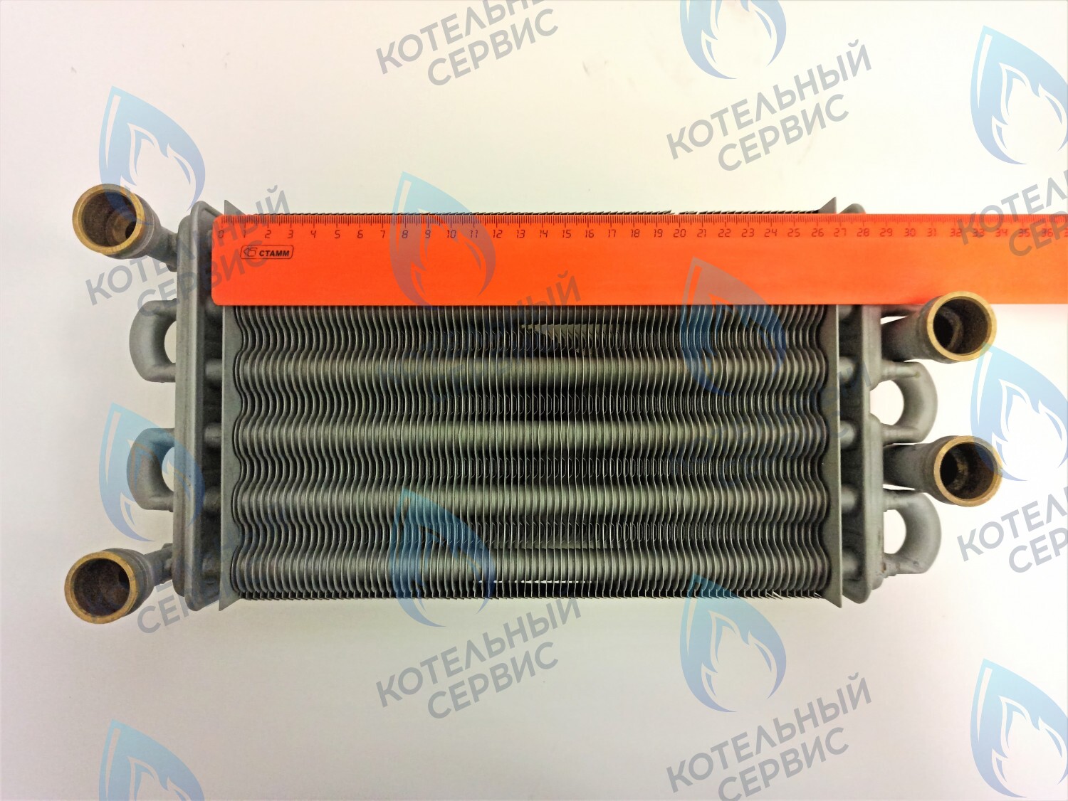 02-5003 Теплообменник битермический (270мм) 24кВт Alpine Light POLYKRAFT 515000031 в Орле