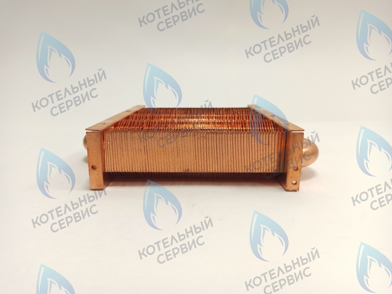 EM021-142-02 Теплообменник первичный основной (без фитингов) 142мм 67 FIN (100 HSG/ICH/MSC) DAEWOO в Орле