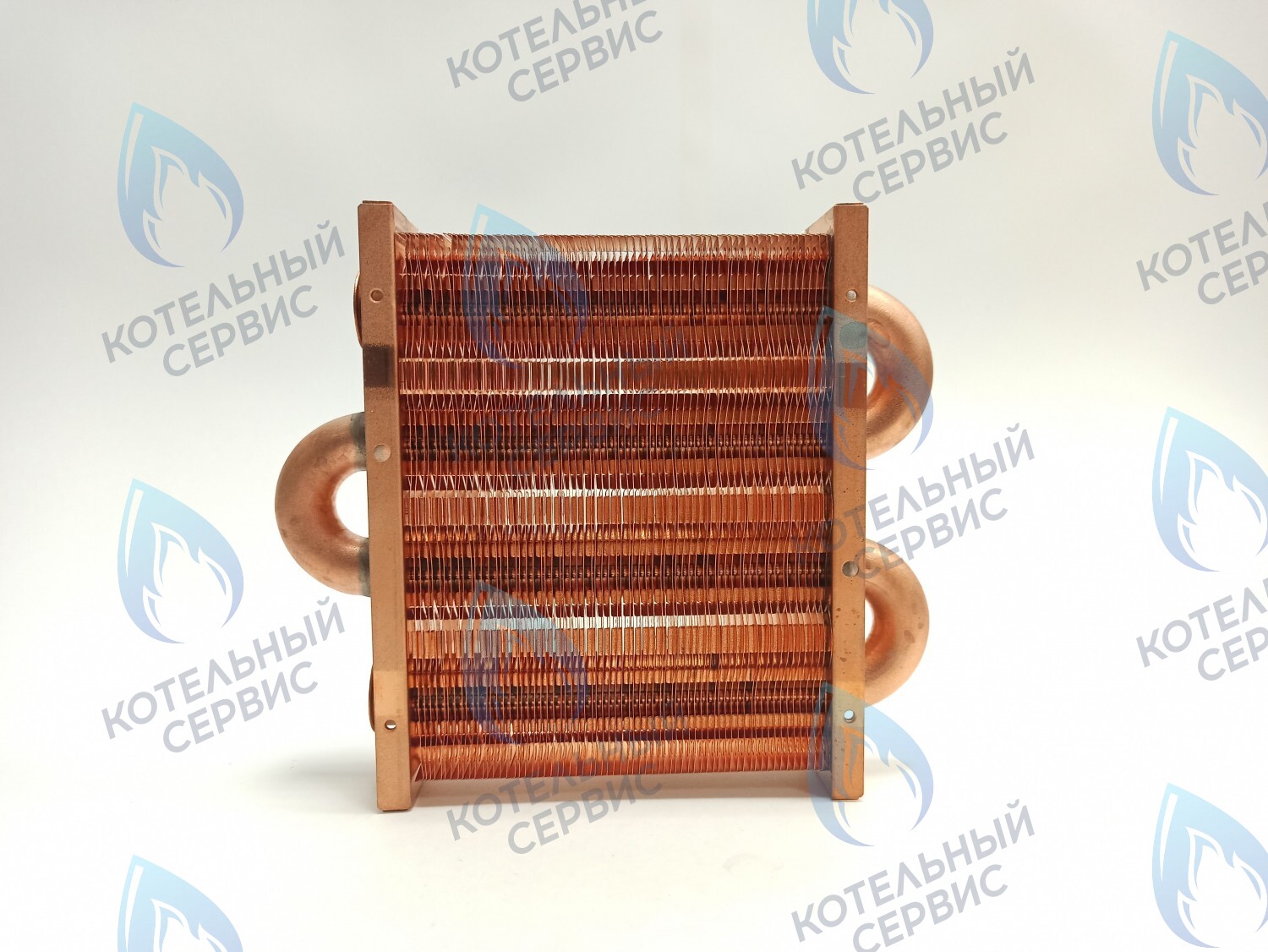 EM021-142-02 Теплообменник первичный основной (без фитингов) 142мм 67 FIN (100 HSG/ICH/MSC) DAEWOO в Орле