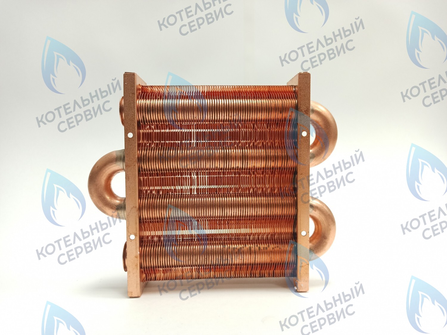 EM021-142-02 Теплообменник первичный основной (без фитингов) 142мм 67 FIN (100 HSG/ICH/MSC) DAEWOO в Орле