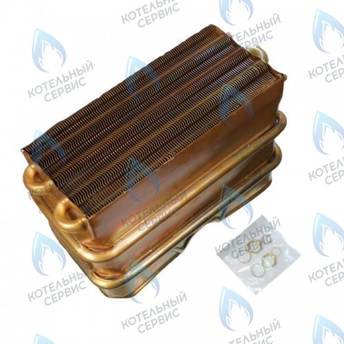 87054063230 Теплообменник U032-24K/ZS24-2 DH/ZW24-2 DH BUDERUS в Орле
