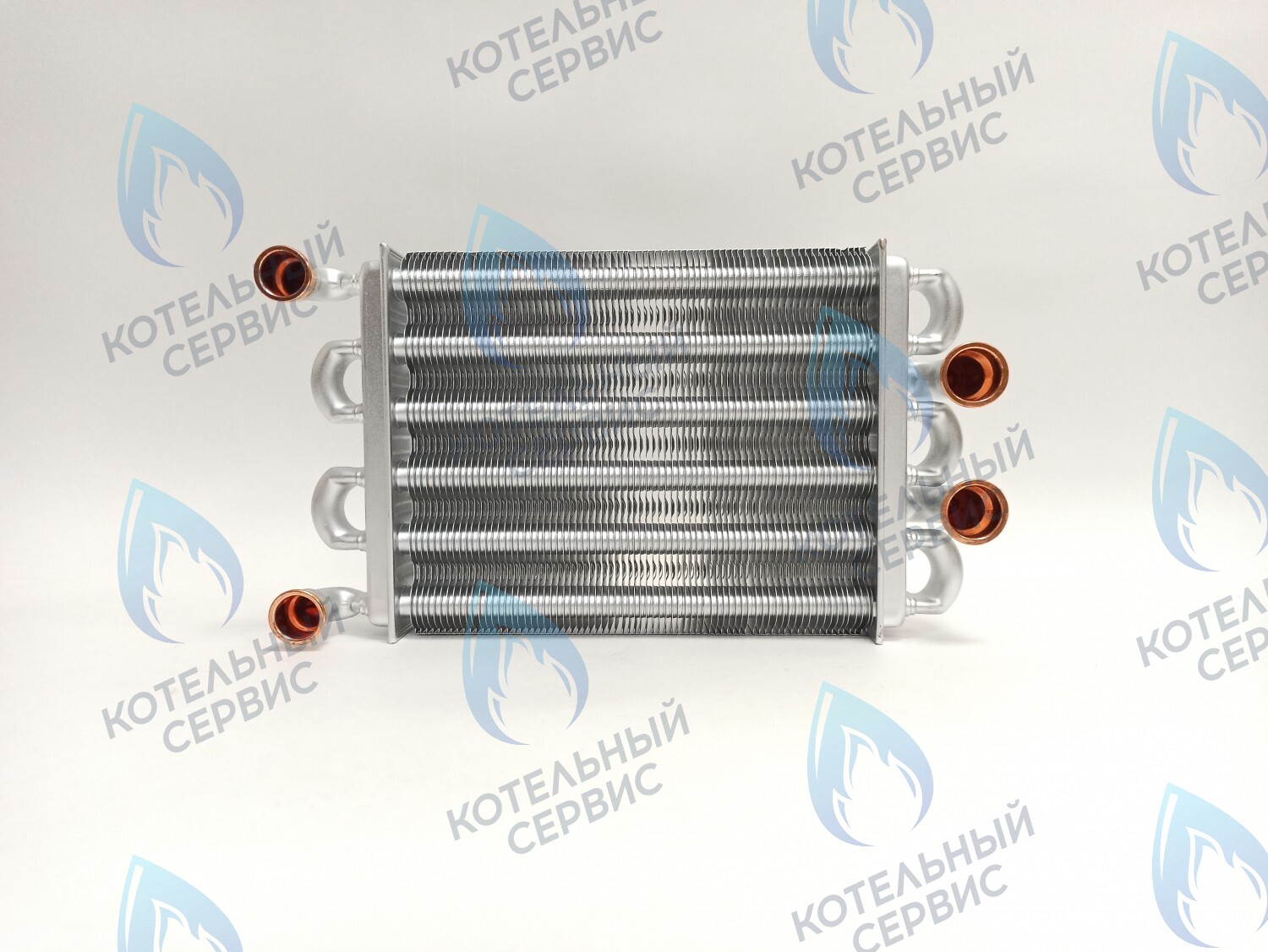 EB001-225 Теплообменник битермический 225мм-220мм (наружный-внутренний) Ariston Egis, As 24 FF версии турбо L=220мм (после 01.03.2008) (65106300) Immergas STAR 24 3E 1.024398,  Mizudo 20-24TB  AB.08.01.0002 в Орле