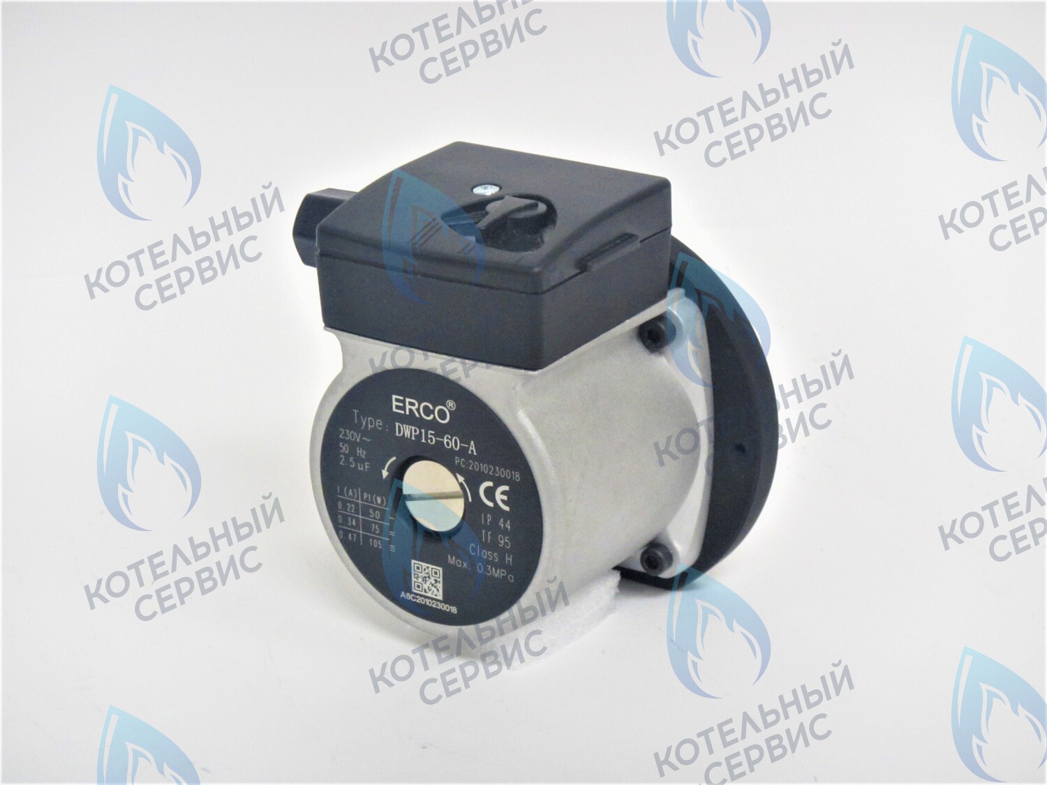 PH-S26CCW60-ER105-Комп Двигатель насоса (без улитки, без фишки коннектора) ERCO 15/6 100w (для замены вместо KPM-100 S132100041, S132100050) в Орле