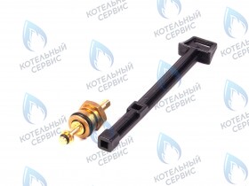 Кран заполнения (кран подпитки) к котлам VIESSMANN (7839749 + 7831896) (7839749, 7839749A)