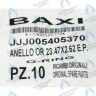 5405370 Уплотнение кольцевое 23,47х2,62 BAXI в Орле