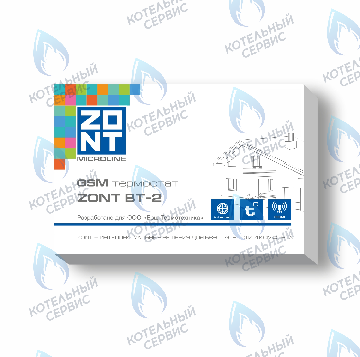 ML00003983 Термостат (контроллер)  ZONT BT-2 Bosch/Buderus в Орле