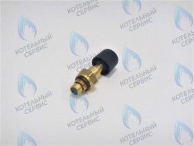 Кран подпитки Protherm Lynx/Ягуар (0020118758, 0020119802) Vaillant TurboFit (0020123549) Kentatsu (792.7020680011) Hi-Therm (7020680011) Ø11,7мм ключ 17