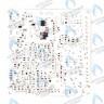 CB005 Плата управления подходит для ITALTHERM Atlas, Oberon, Triton 552000221, 552000129 (CE-0051BQ2984, PO93B1) в Орле