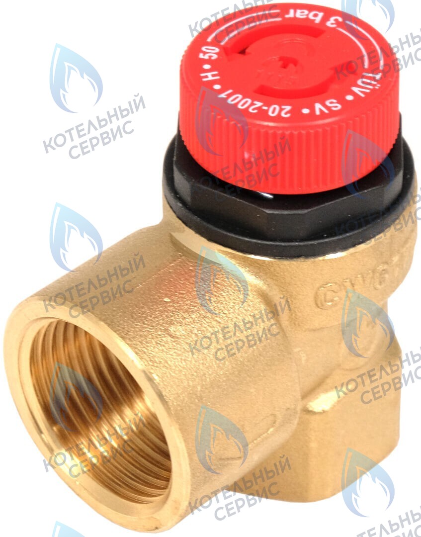 255000003 КЛАПАН ПРЕДОХРАНИТЕЛЬНЫЙ 3 БАР TIME POWER 50, 70 (SAFETY 3 BAR VALVE 50/70 kW) ITALTHERM в Орле