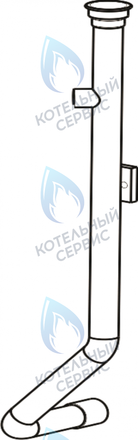 2090885 Подводящий трубопровод (29,1-40,7 кВт) CELTIC-DS PLATINUM 3.25, 3.30,3.35 (2090885) в Орле
