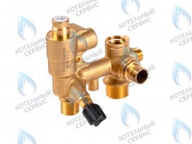 Гидроузел с краном подпитки и турбиной протока (10/13/16 кВт) Alpenhoff Baden (15199094)