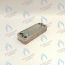 ES190P-154-12R-TR Теплообменник  ГВС вторичный 12 пластин VIESSMANN VITOPEND WH1D, VITODENS WB1B​ (7828745) в Орле