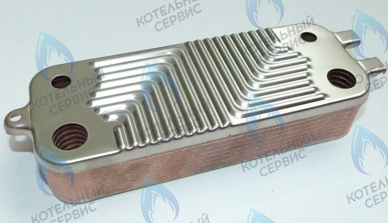 87186446250 Теплообменник вторичный ГВС 16 пластин BOSCH WBN6000/2000 24C в Орле