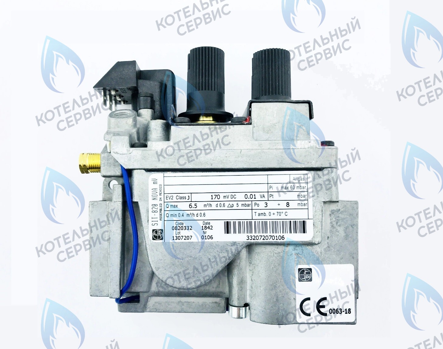 0.820.332 Газовый клапан 820 SIT NOVA в Орле