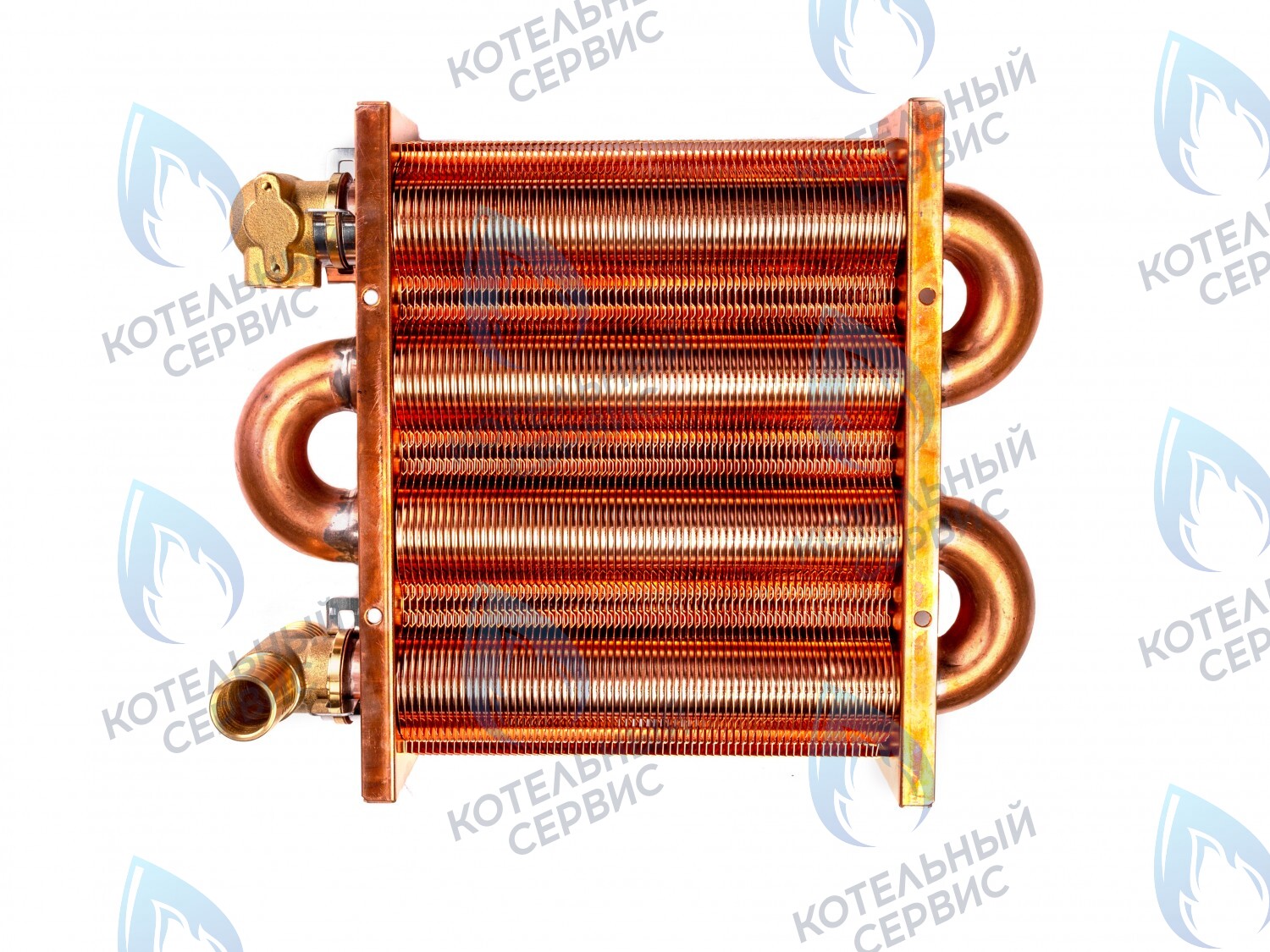 3318111100 Теплообменник первичный (основной) 142мм 67 FIN (100 HSG/ICH/MSC) DAEWOO в Орле