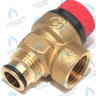 255000001 КЛАПАН ПРЕДОХРАНИТЕЛЬНЫЙ 3 БАР TIME MAX (SAFETY 3 BAR VALVE) ITALTHERM в Орле