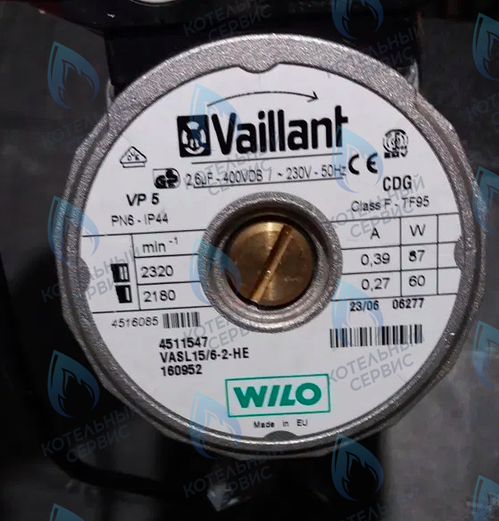 160952 Циркуляционный насос WILO 4511547 VASL 15/6-2-HE Vaillant atmoMAX / turboMAX pro в Орле