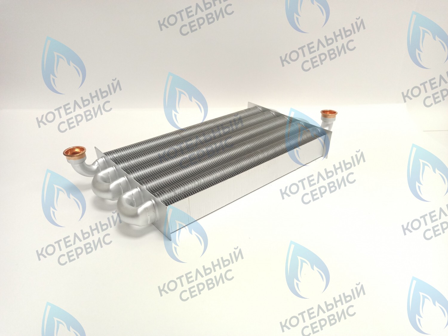 EM042-320 Теплообменник первичный (основной) (крепление - клипсы) FERROLI FORTUNA PRO F30, C32/F32 (902608840) в Орле