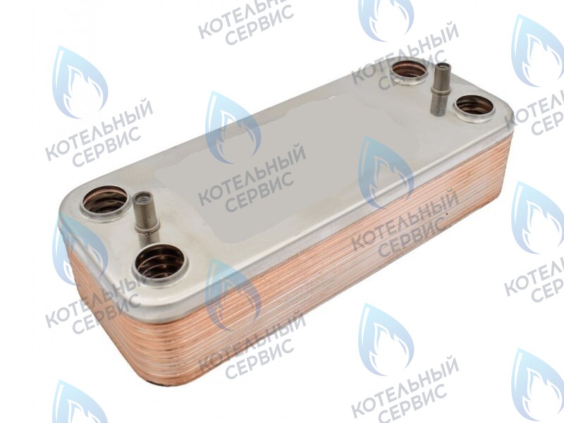 R8037 Теплообменник вторичный 14 пластин для котлов Beretta в Орле