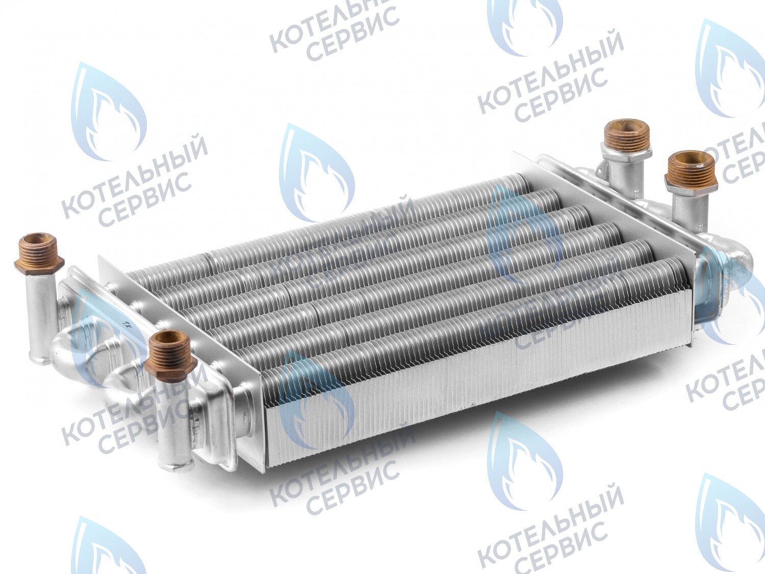 EB002-270 Битермический теплообменник 270мм ARISTON TX/T2 998619 (с двумя отверстиями под датчики температуры) в Орле