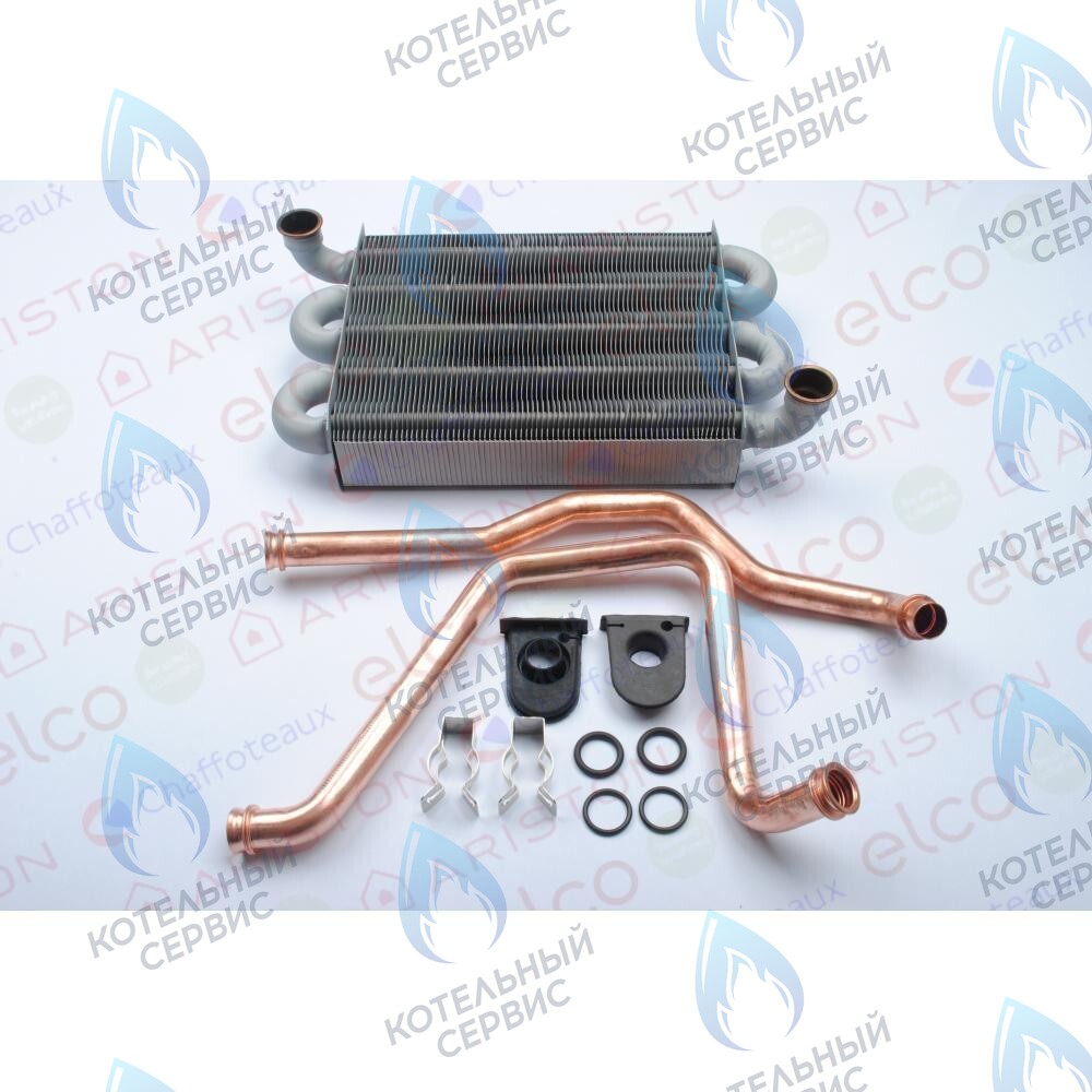 65113396 Основной теплообменник (комплект с трубками) ARISTON ARISTON BS II, EGIS PLUS, MATIS 24 FF с 2008 г. выпуска в Орле