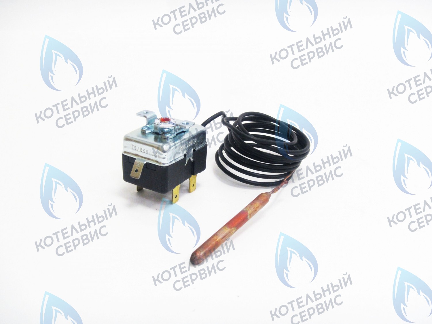 SS006 Термостат капиллярный аварийный 0-90 (3 контакта) (FANTINI TG-200) FERROLI (39817190) в Орле