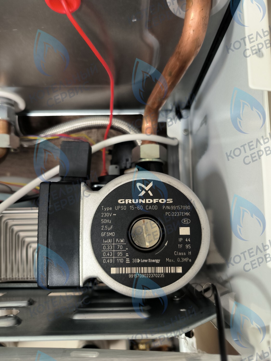 PH-W21CCW60-GR110BB Двигатель насоса GRUNDFOS 15-60 для котла BOSCH 6000/2000 & BUDERUS U072 в Орле