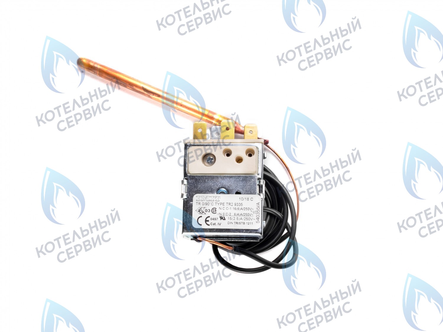 SS001 Термостат капиллярный рабочий (3 контакта) IMIT TR2 (0-90°C) PROTHERM (0020025281, 0020025284, 0020025285, 0020027673, 0020034952, 0020045038), FERROLI (39817200) в Орле