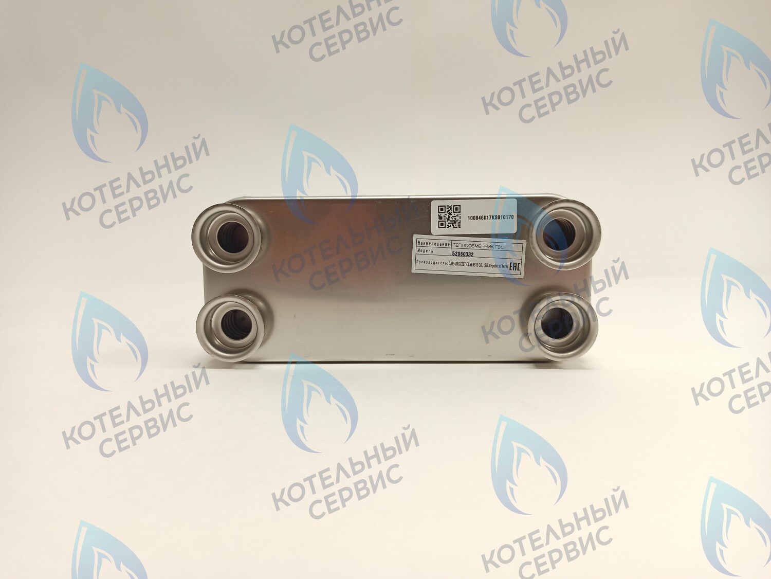 52060332 Теплообменник вторичный (ГВС) A24, D24 DAESUNG в Орле