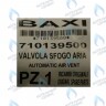 710139500 воздухоотводчик автоматический BAXI в Орле