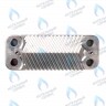 02-4007 Теплообменник вторичный ГВС GAZECO 18 С2/Т2, 24 С2/Т2 в Орле