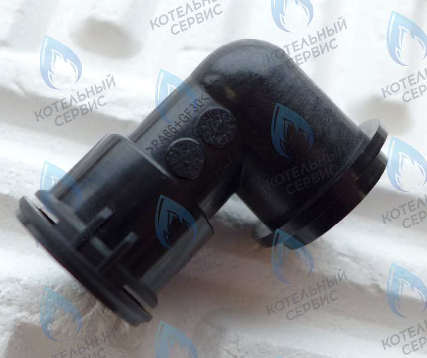 20034886A Патрубок обратки теплообменника угловой Navien Heatluxe (NGB210) в Орле