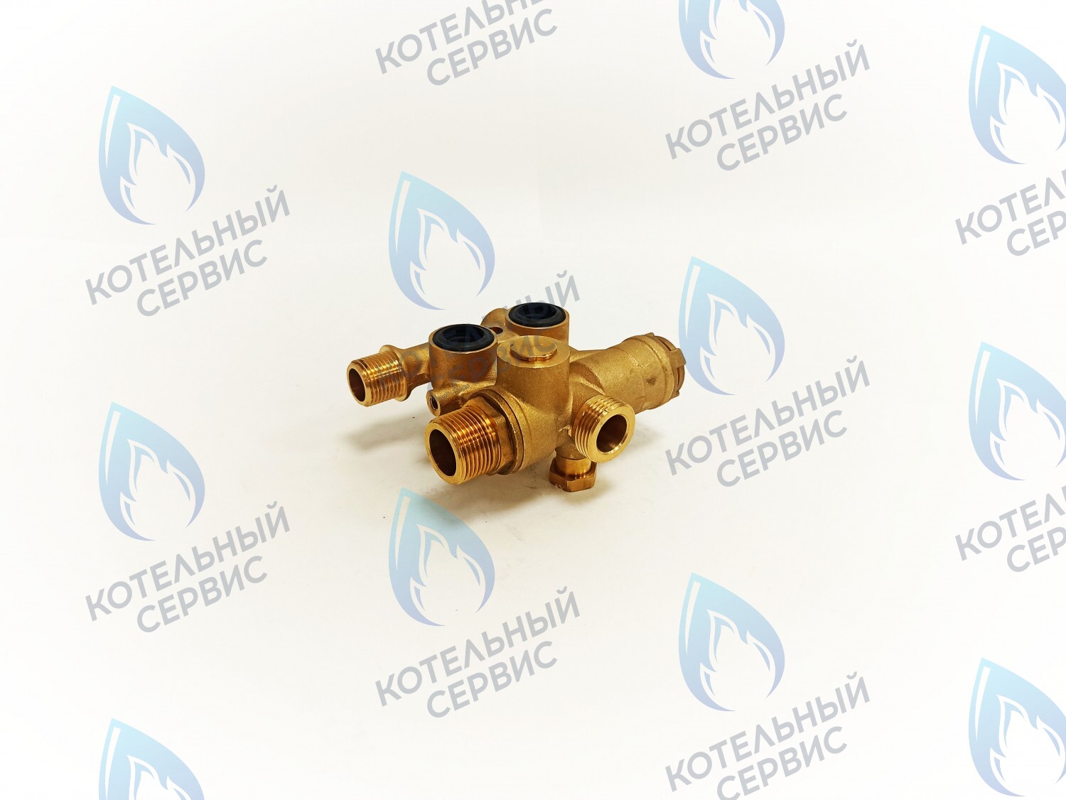 03-4019-02_Новый Трехходовой клапан (новый, шток 81,5мм) GAZECO18-С2/Т2/ 24-С2 /Т2  Исполнение 2 (123) (после 07.14 г. до 05.16 г) (Блок гидравлический подсоединений) в Орле
