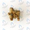 03-4019-02_Новый Трехходовой клапан (новый, шток 81,5мм) GAZECO18-С2/Т2/ 24-С2 /Т2  Исполнение 2 (123) (после 07.14 г. до 05.16 г) (Блок гидравлический подсоединений) в Орле