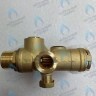 03-4019-02_Новый Трехходовой клапан (новый, шток 81,5мм) GAZECO18-С2/Т2/ 24-С2 /Т2  Исполнение 2 (123) (после 07.14 г. до 05.16 г) (Блок гидравлический подсоединений) в Орле