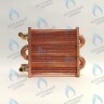 EM021-180-02-Фитинг-Комп Теплообменник отопления с фитингами (180 мм) 85 FIN (130-200 HSG/ICH/MSC)(3318108610, 3318108640) DAEWOO в Орле