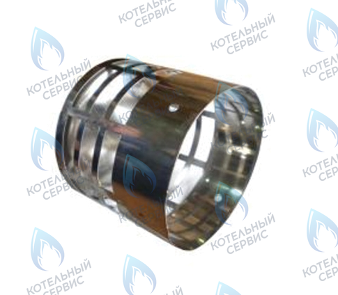 1KWMA86A Элемент конечный трубы дымоудаления (искрогаситель) D80 нержавеющая сталь KIT TERMIN.FUMI INOX FERROLI в Орле