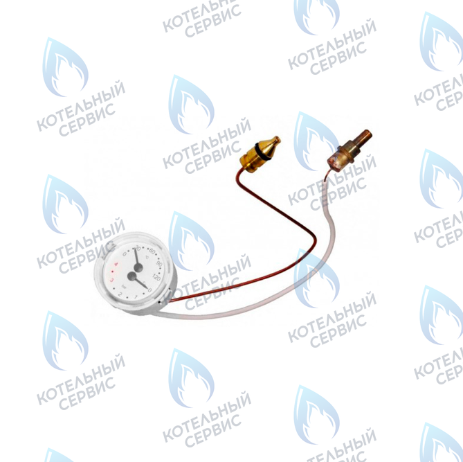 7825530 Манометр с капилляром 0-4 бар для Viessmann Vitopend 100 WH1B в Орле