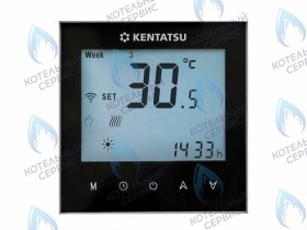 Комнатный термостат сенсорный WI-FI KENTATSU (чёрный)