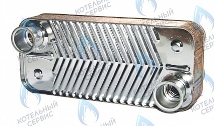30005013A Теплообменник ГВС (вторичный) 20 пластин Navien Deluxe 40K, Ace 40K (PAS35KHE_004) в Орле