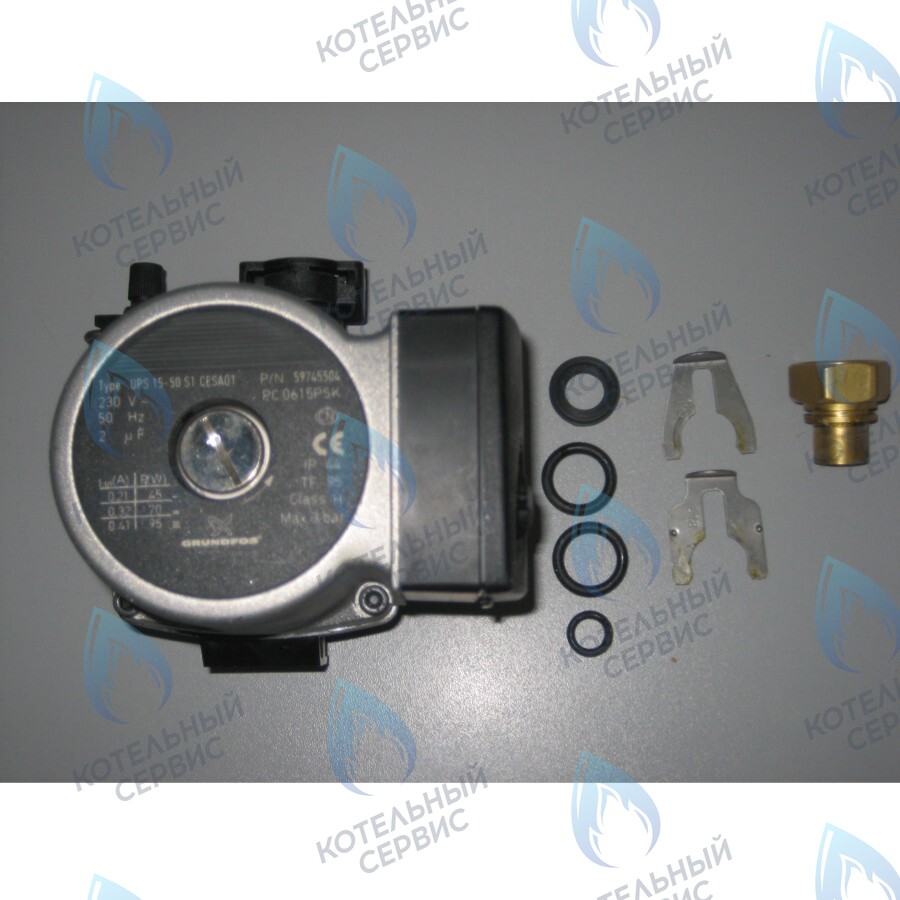 03-2001 Насос циркуляционный GRUNDFOS UPS 15-50 S1 CESAO1 CESA01 GAZLUX Economy Standart 18-24кВт в Орле