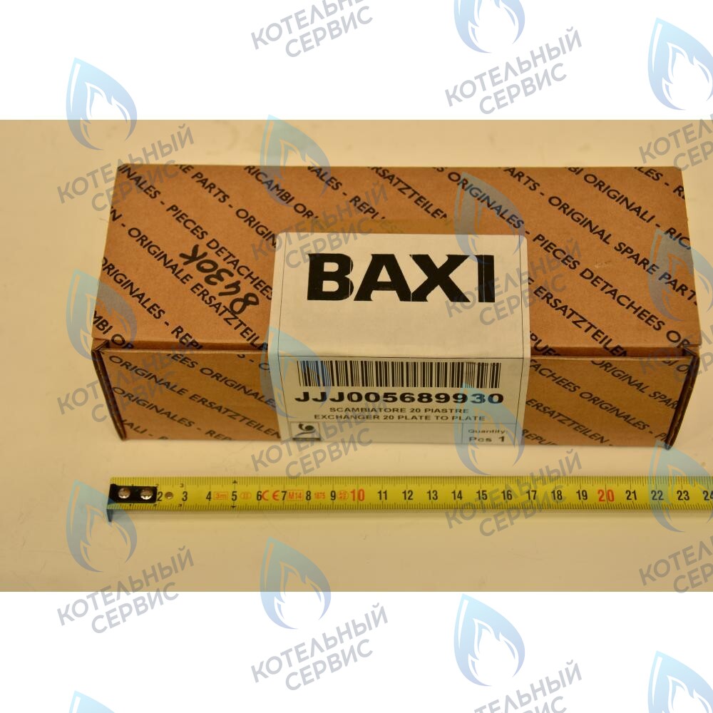 5689930 Теплообменник ГВС пластинчатый вторичный на 20 пластин BAXI в Орле