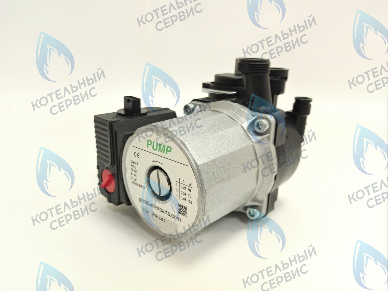 PMB60AW67-GW105R-Комп Насос циркуляционный 12/6.7 105w BOSCH WBN2000/WBN6000, BUDERUS U072 (87186450600) в Орле