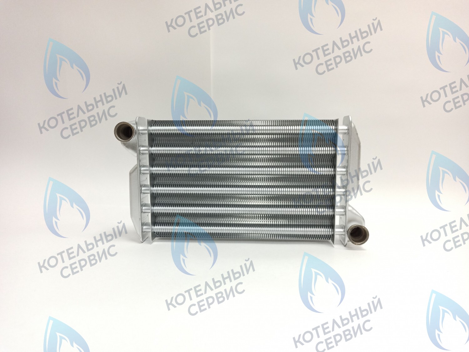 EM001-270 Теплообменник первичный основной 270мм (с клипсой датчика перегрева) Baxi Fourtech, Eco Four, Eco 3 Compact 1.14-1.24  (5677660) в Орле