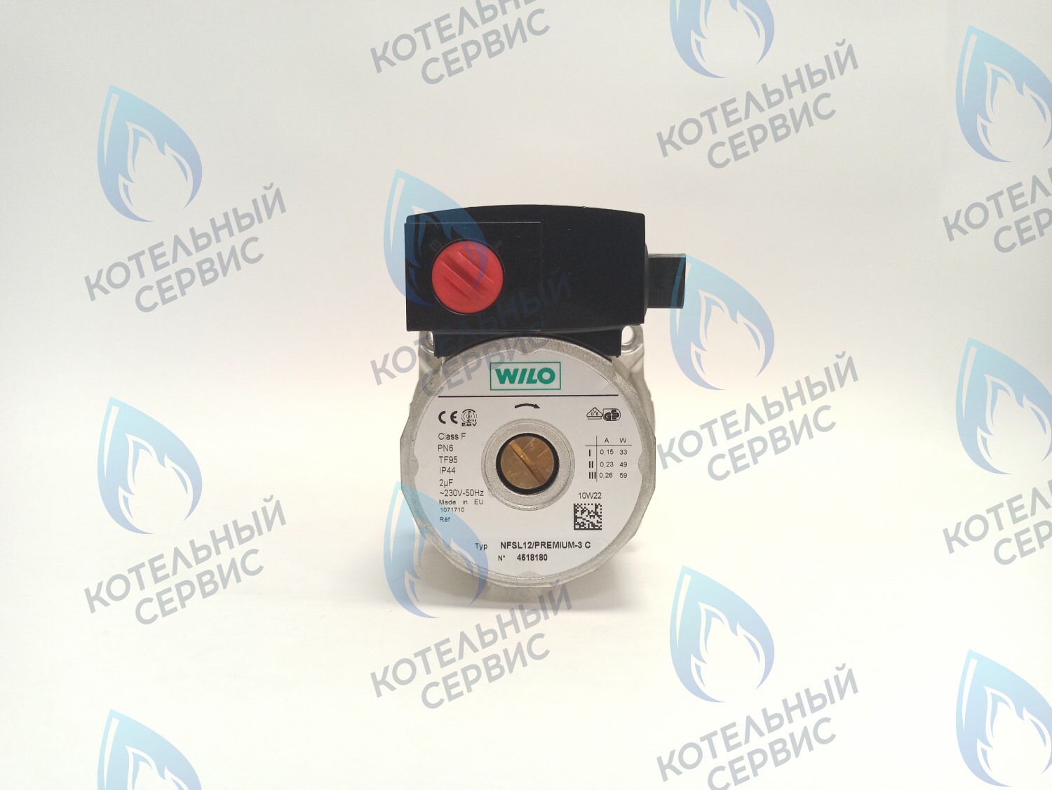 PH-W21CW41-WL59-Комп Двигатель насоса (без улитки) (12/4.1, 15/4.1) WILO 59w NFSL 15/4.1  (21мм по часовой) в Орле