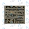 611930 кран наполнения системы в сборе BAXI в Орле