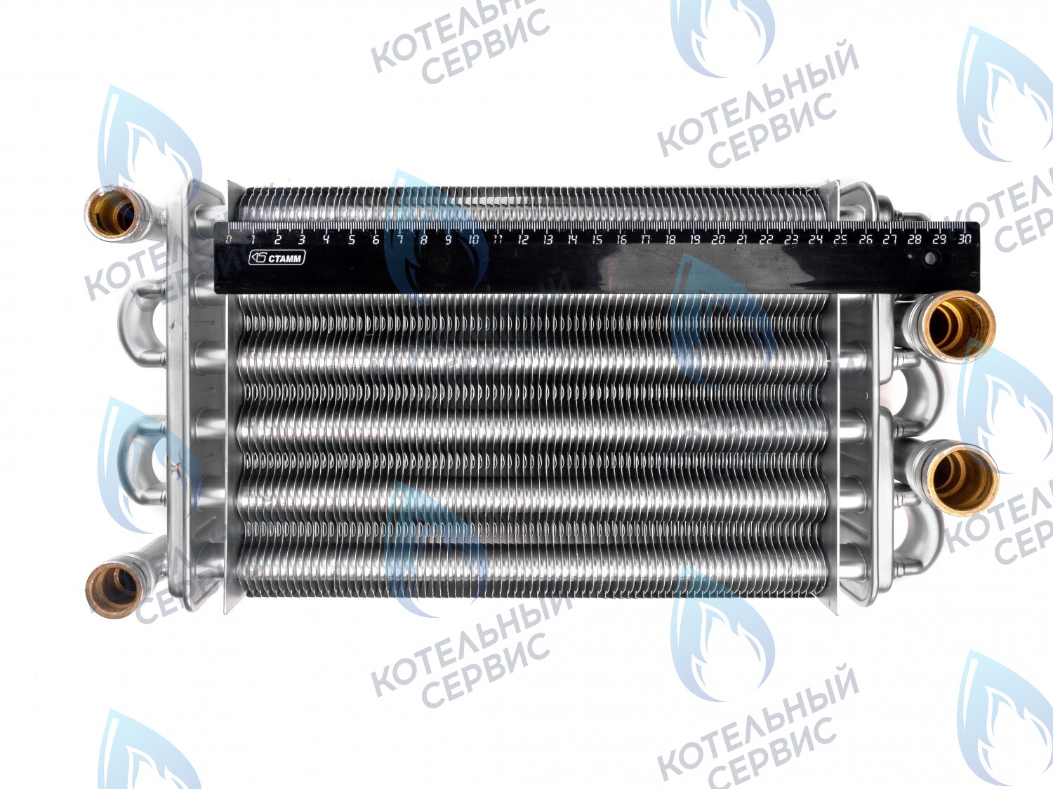 L44925 Би-термический теплообменник 24кВт (252мм трубки 18/12мм для котлов после 07/2013) ROC в Орле