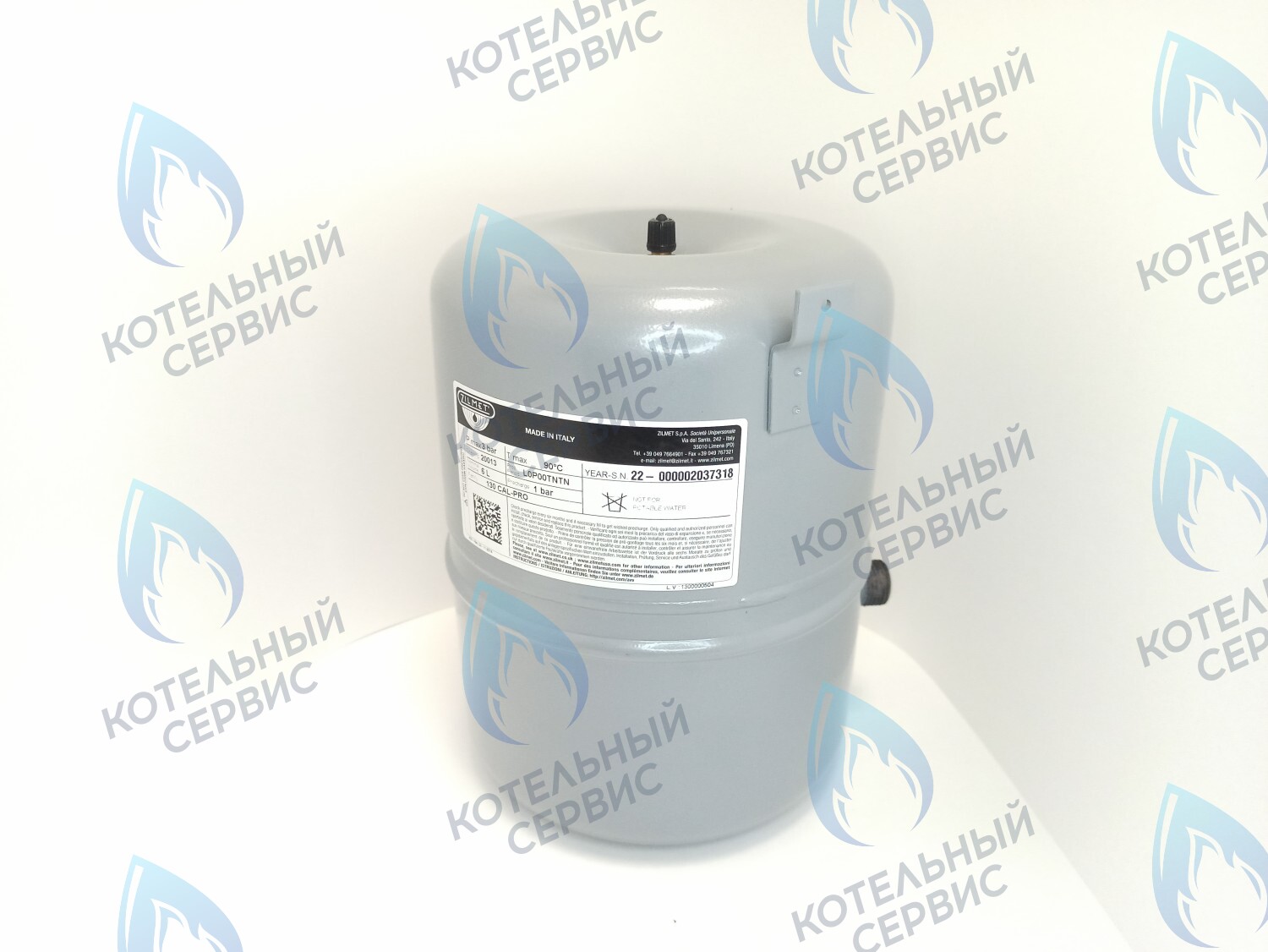 ET016-06L-ZM Расширительный бак 6л. 1/2" (круглый) FONDITAL (6VASOESP20) в Орле